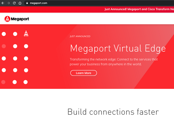Megaport Virtual Edge использует SD-WAN