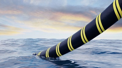 Подводный кабель с 20 парами для NEC и OCC, рассчитан на 24 пары волокон!