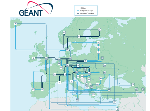 GEANT выбирает 600G Infinera для общеевропейской магистрали