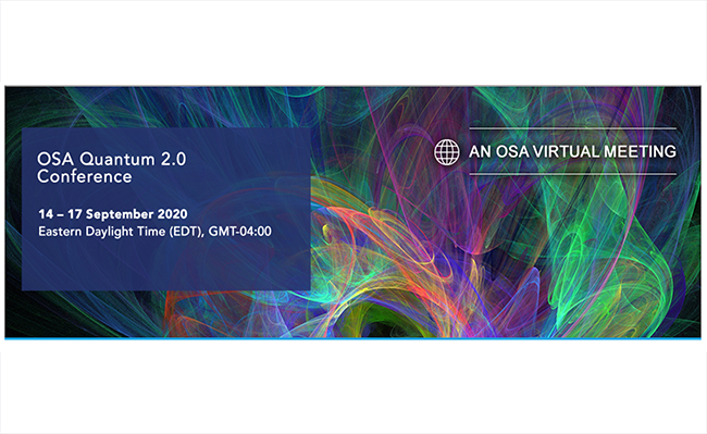 Доклады OSA Quantum 2.0 пройдут 14-17 сентября