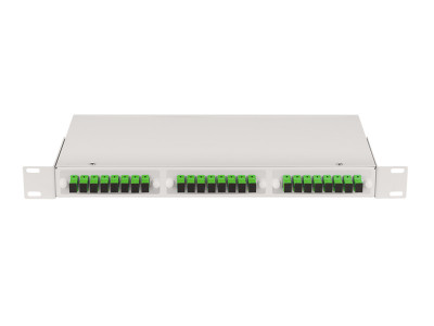 Кросс оптический 1U, 24 порта SC/APC