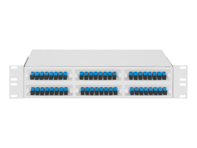 Кросс оптический 2U, 48 портов SC/UPC