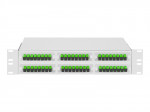 Кросс оптический 2U, 48 портов SC/APC