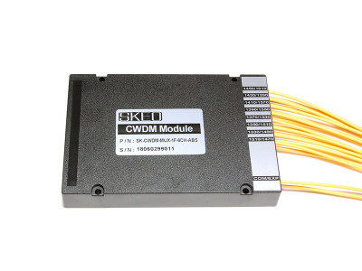 CWDM мультиплексор SK-CWDM-MUX-1F-8CH